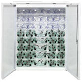 Sanitizing Monitor Storage Cabinet