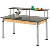 Adjustable Height Riser Table