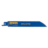Metal Cutting Reciprocating Saw Blades - irwin 8" reciprocating saw blade  18 tpi (5 pack