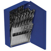 801 Series HSS Jobbers Length Drill Bit Sets - 20pc drill set 61-80 met