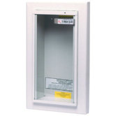 Kidde - Extinguisher Cabinets 10Lb Semi-Recessed Cabinet: 408-468045 - 10lb semi-recessed cabinet
