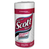Scott Perforated Kitchen Roll Towels in White