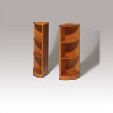 200 Signature Series 36" H Three Shelf Quarter Round Bookcase