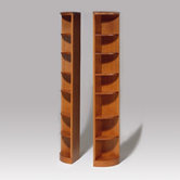 200 Signature Series 84" H Seven Shelf Quarter Round Bookcase