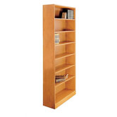 1100 NY Series 84" H Deep Seven Shelf Bookcase