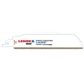 Gold&trade; Lazer&trade; Reciprocating Saw Blades - 6118gr 6" x 1" x .042 18tpi recip. saw blade