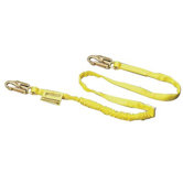Manyard&reg; Shock-Absorbing Lanyards - manyard w/locking snaps 6' shock absorber