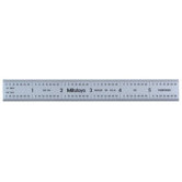Series 182 Wide Rigid Steel Rules - 6"(4r) steel rule