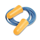 Use Deci4200&trade; Tapered Polyurethane And Foam Corded Earplugs (1 Pair Per Plastic Pouch, 100 Pair Per Box)
