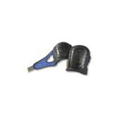 Flat Cap Gel Knee Pads With Hook And Loop Closure