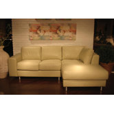 Sarina Leather Sectional