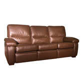 Midland Leather Reclining Sofa