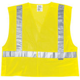 Luminator Class Ii Tear-Away Safety Vests Fire Resistant Cls Ii Fluorescent  Lime Poly Msh: 611-Cl2Mlpfrx2 - fire resistant cls ii fluorescent  lime poly msh