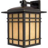 15.5" Hillcrest Outdoor Wall Lantern in Imperial Bronze