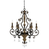 Marquette 6 Up Light Chandelier