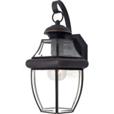 14" Newbury Outdoor Wall Lantern in Medici Bronze