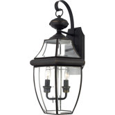 20" Newbury Outdoor  Wall Lantern in Medici Bronze