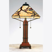 Grove Park Tiffany  Table Lamp in Multi