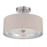 Metro 2 Light Semi-Flush Mount