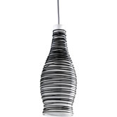 Illuma-Flex Mini Pendant Wine Bottle in Brushed Nickel