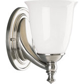 Victorian  Brushed Nickel  Wall Sconce