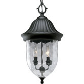 Coventry Hanging Lantern in Black