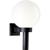 150W Black Cast Aluminum Incandescent Outdoor Wall Torch