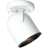 75w Round Back Directional Ceiling Semi Flush Moun