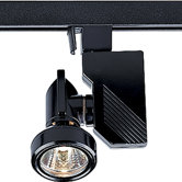 Track Lighting in Black with Transformer