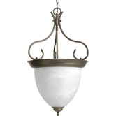 Alabaster 4 Light Foyer Pendant