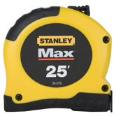 Max&trade; 1-1/8" X 25' Tape Measure  33-279