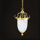 Alabaster 3 Light Foyer Pendant