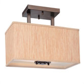 Chikara 2 Light Semi Flush Mount