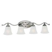 Harmony Vanity Light in Satin Pewter