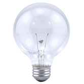 Decor G25 25 Watt 120 V Incandescent Bulb in Clear