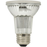 PAR20 2 Watt Flood Beam LED Bulb in Silver