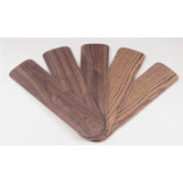 Reversible 52" Ceiling Fan Blade (Set of 5)