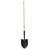 Round Point Digging Shovels - b2lrs razorback lhrp solid shank shovel