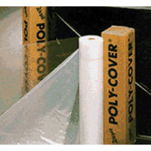Poly-Cover Plastic Sheets - 6mil 40x100 clear poly cover