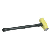 Unbreakable Handle Sledge Hammers - hvs412 4lb sledge hammerhi-viz ylw head 12"handl