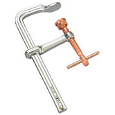 Copper Plated L-Clamps - 6512b 12"capacity  7" throat heavy duty