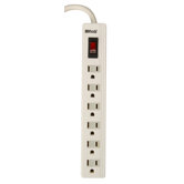 6-Outlet Power Strip with Right Angle Plug