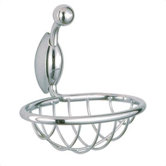 Ollipsis Soap / Sponge Basket in Polished Chrome