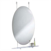 Ollipsis Oval Mirror with Console