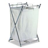 Folding Hamper with Pull-Out Bag