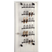 Overdoor 12 Pair Shoe Rack