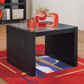 Dusk Coffee Table with Glass Top