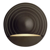 Round Deck and Step Lighting in Bronze