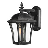 Wabash  10" x 6.25" Outdoor Wall Lantern in Museum Black