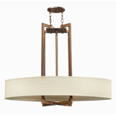 Hampton 4 Light Oval Chandelier